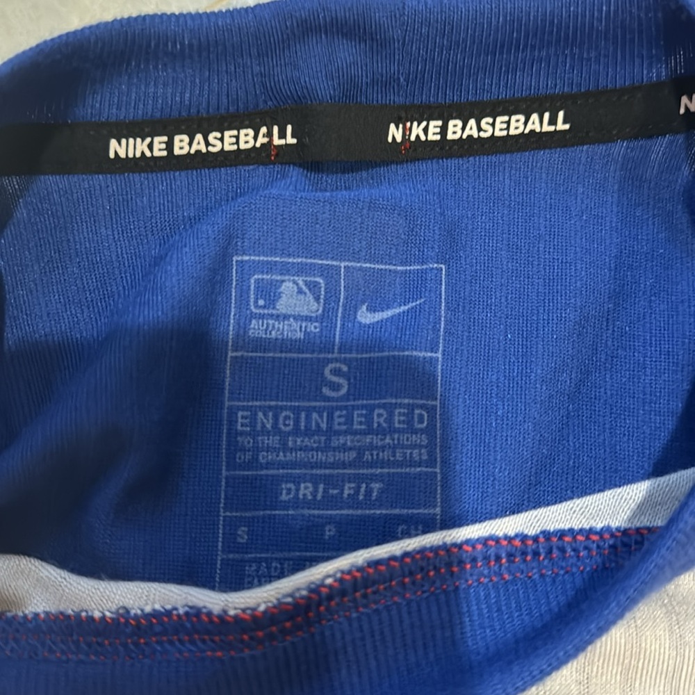 Men’s S Nike Chicago Cubs long sleeve baseball tee - Picture 2 of 5